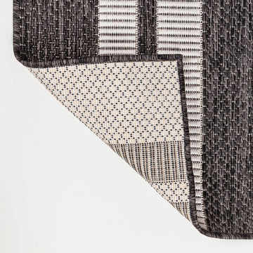 Odette Modern Geometric Abstract Two-tone Indoor/Outdoor Area Rug